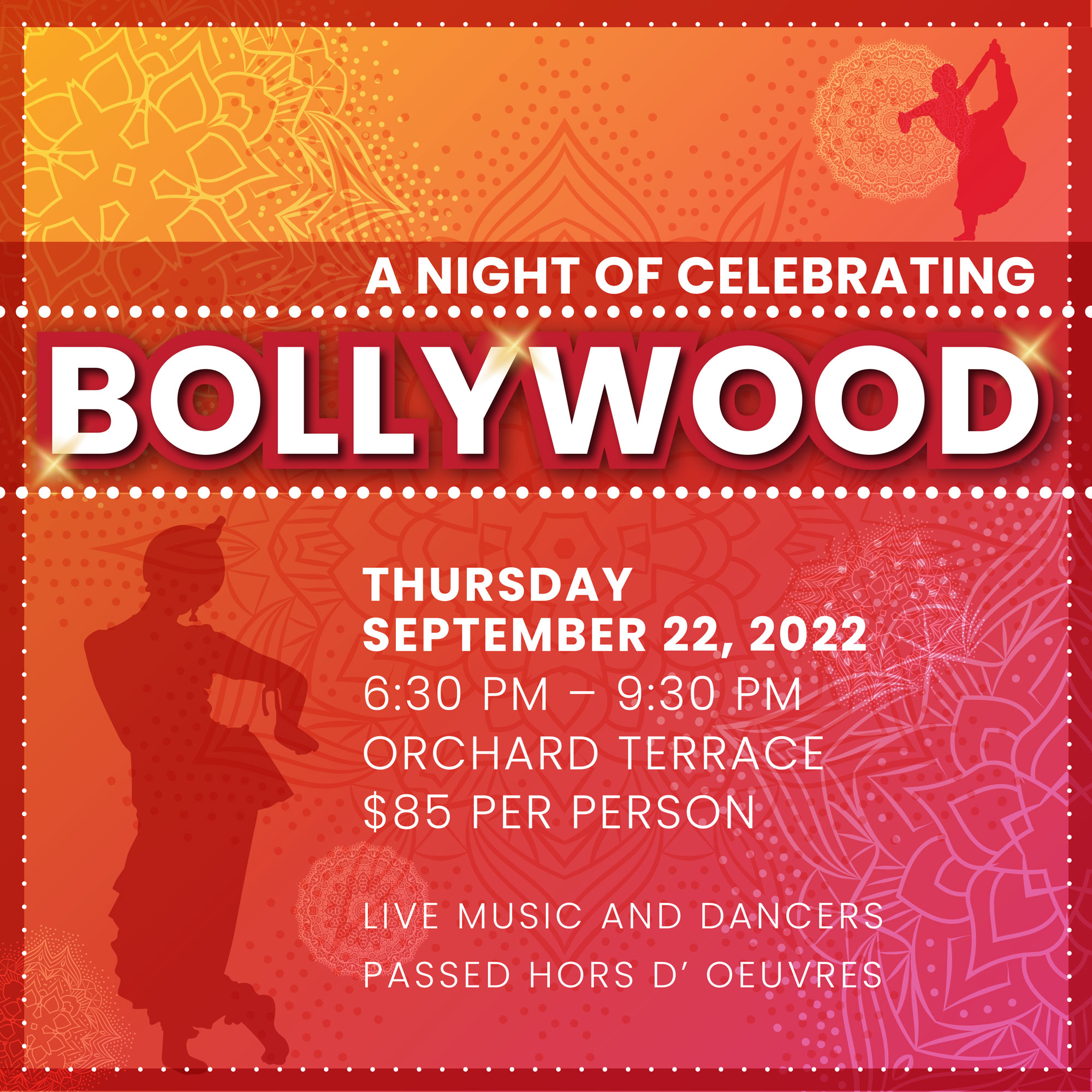 Celebrate Bollywood at Orchard Park