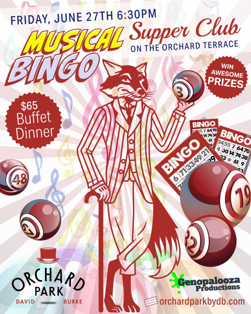 Musical BINGO Buffet Supper Club