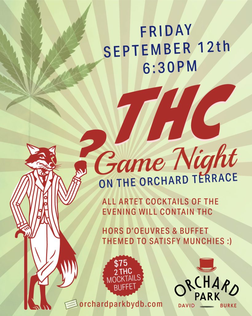 THC Mocktail Game Night