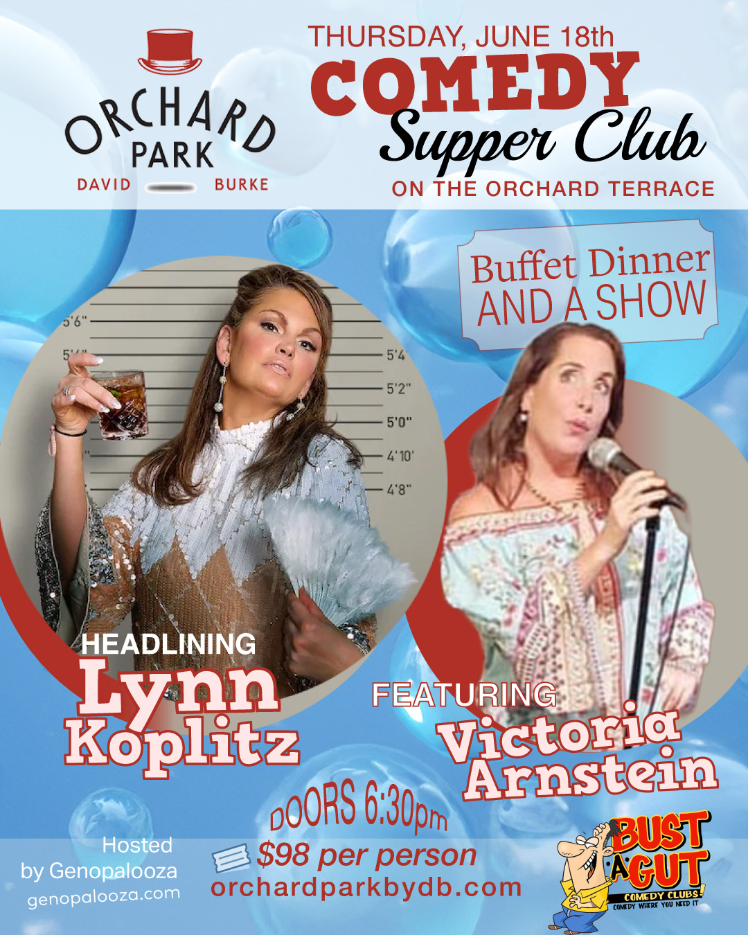 Comedy Supper Club 6/18